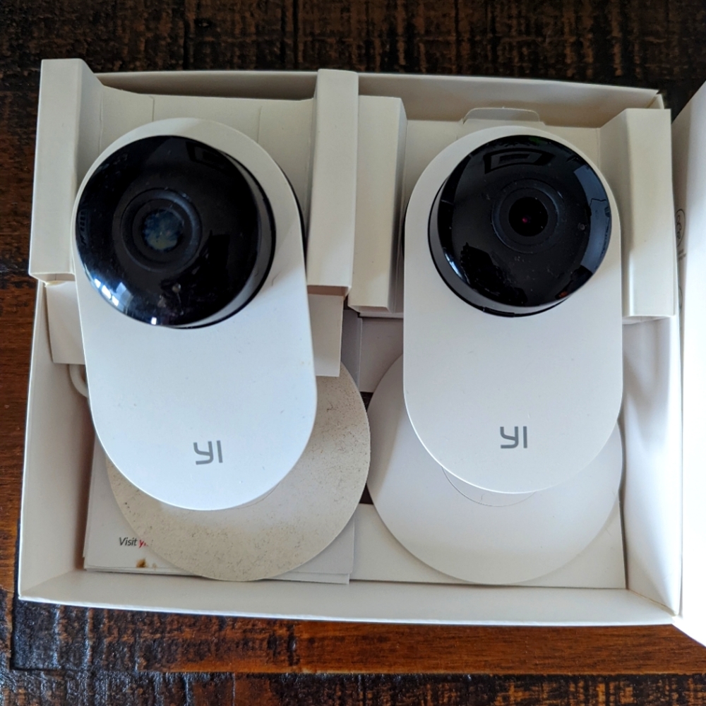 Yi Home Camera two pack